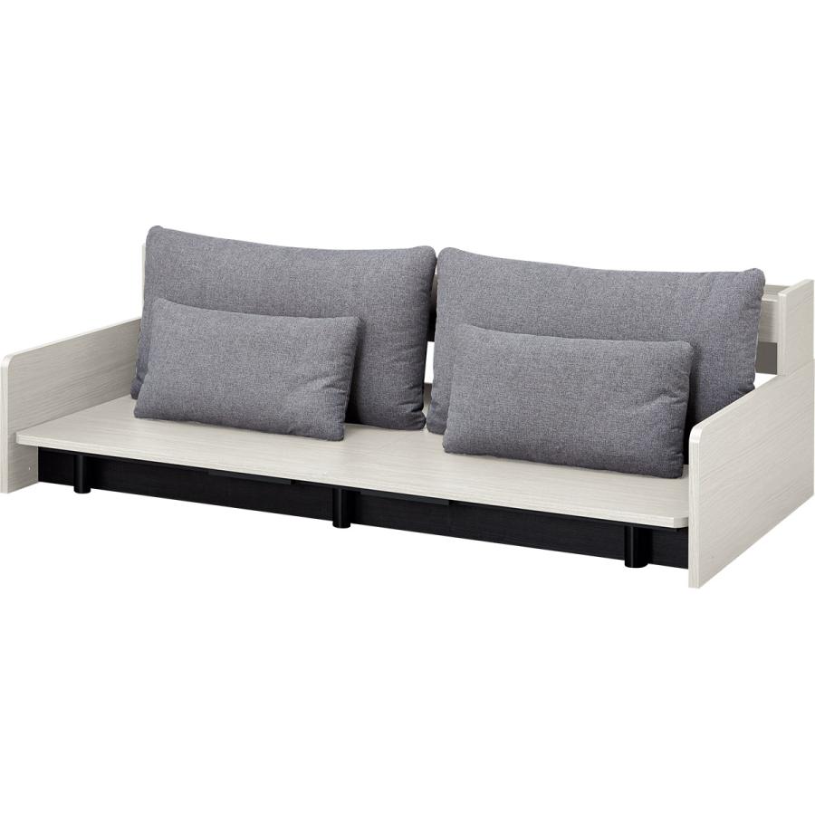 ニトリ（NITORI） 3Way ベッドソファフレーム(B2 マットレス別売り MGY