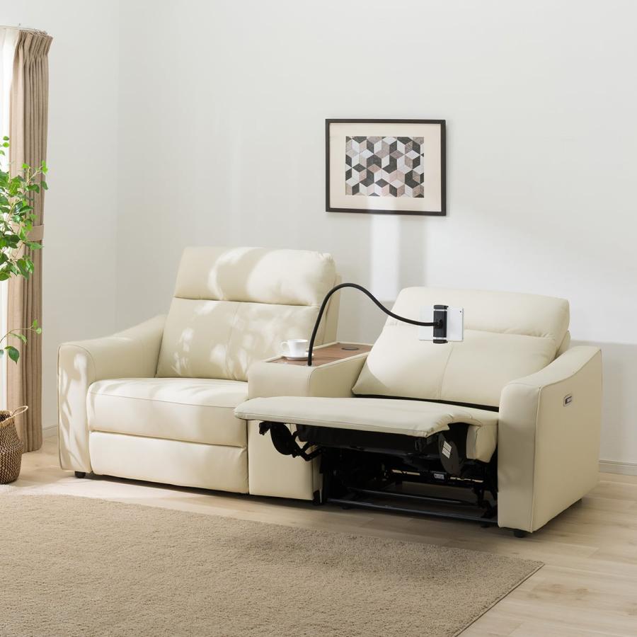 ニトリ（NITORI） 2人掛けワイド電動リクライニングソファ＋ユニット