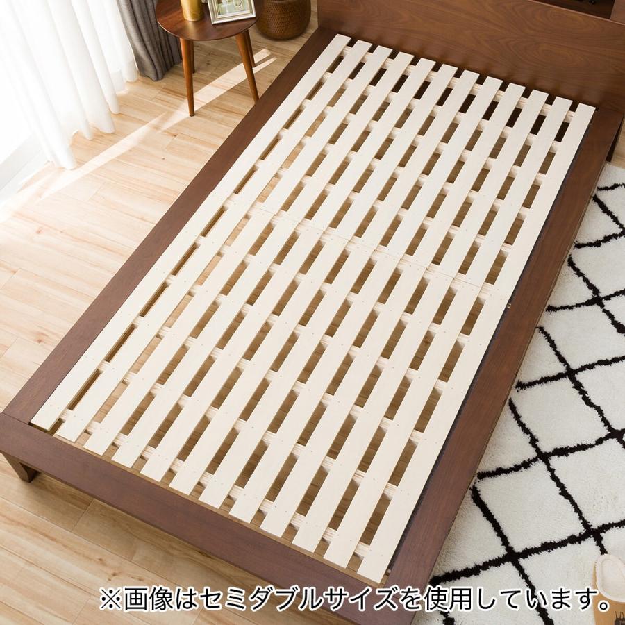 ニトリ（NITORI） ベッド ダブル すのこベッドフレーム(ロデリック-S