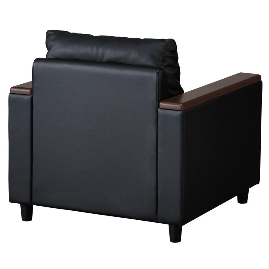 ニトリ（NITORI） 1人用合皮ソファ(HS-201 GTS#129 BK) : ニトリ Yahoo