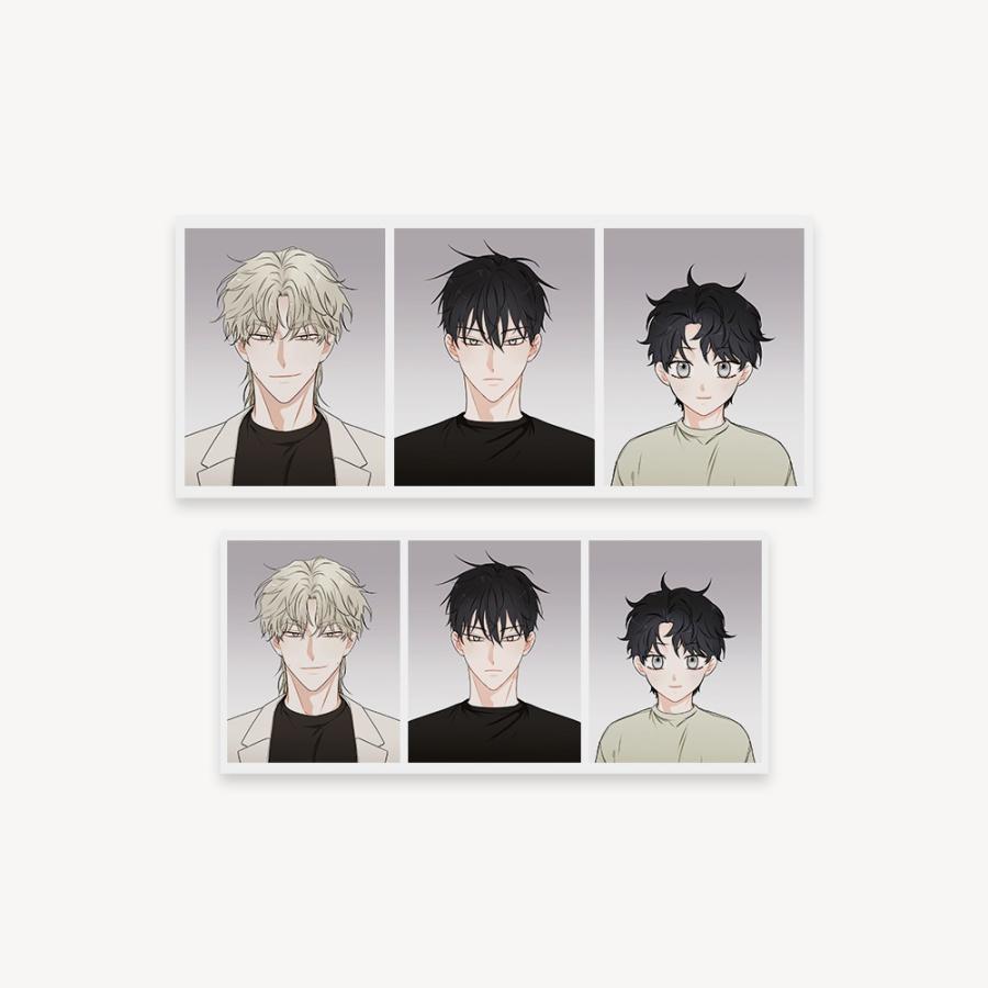 韓国 コミック グッズ『水辺の夜 証明写真 』公式グッズ : にゃん