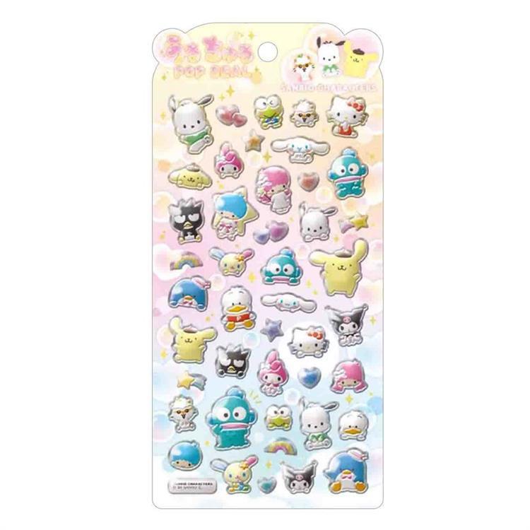 クラックス サンリオキャラクターズ うるちゅるポップシール サンリオ
