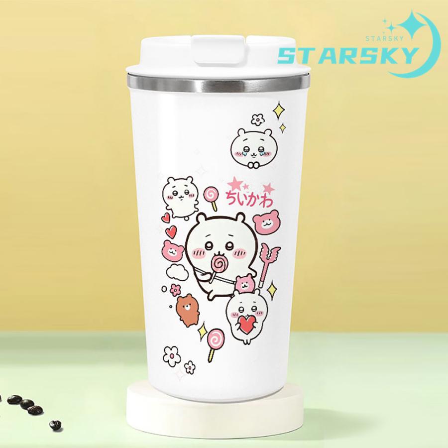 ちいかわ ハチワレ ウサギ コーヒーカップ タンブラー 水筒 500ml