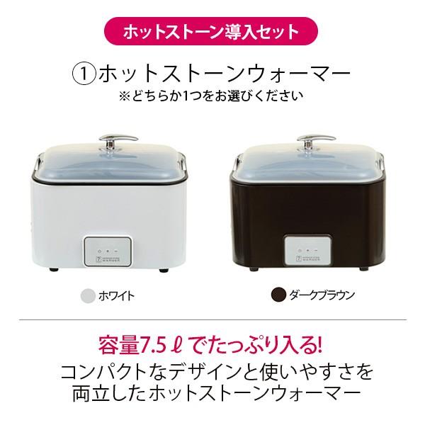 ホットストーン 導入セット C ウォーマー+ストーン45個 ストーン