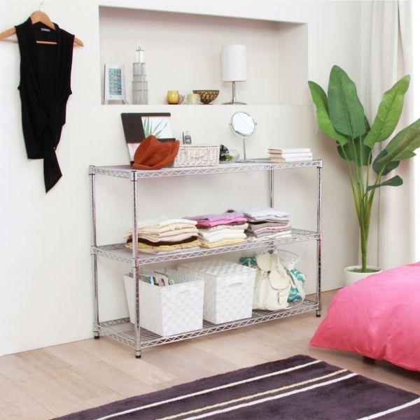 IRIS OHYAMA（アイリスオーヤマ） スチールラック 幅120 棚 ラック