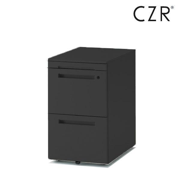 イトーキ（ITOKI） CZRシリーズ ワゴン A4・2段 ペントレイ付 D59.3