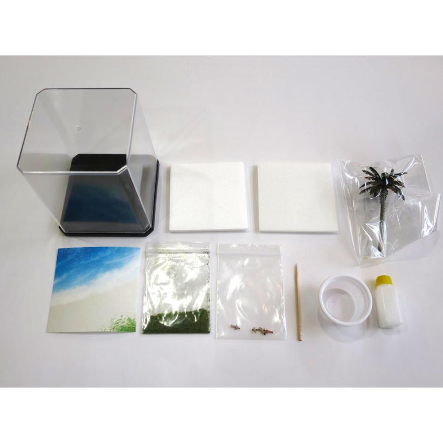 手のひらジオラマ ビーチ ：さかつうギャラリー 初心者向け製作キット