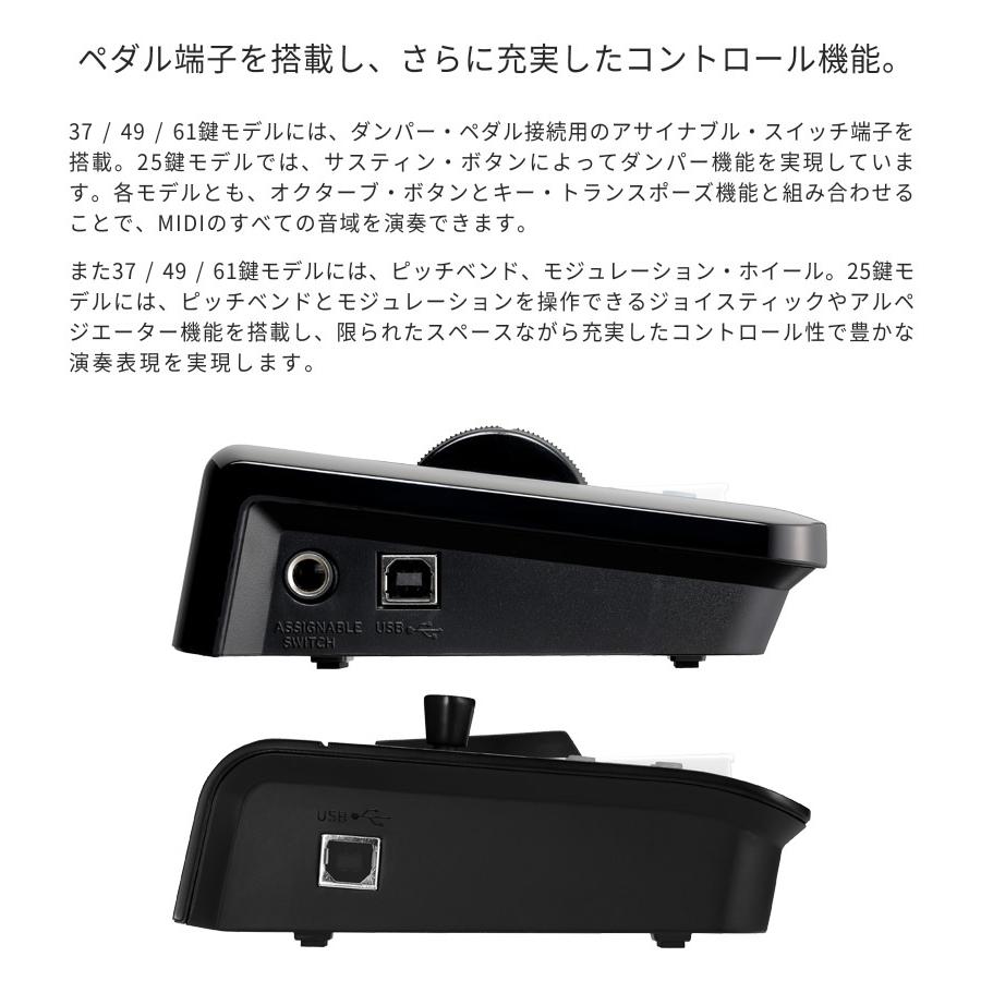 KORG（コルグ） コンパクト MIDI キーボード microKEY2-61〔61鍵モデル