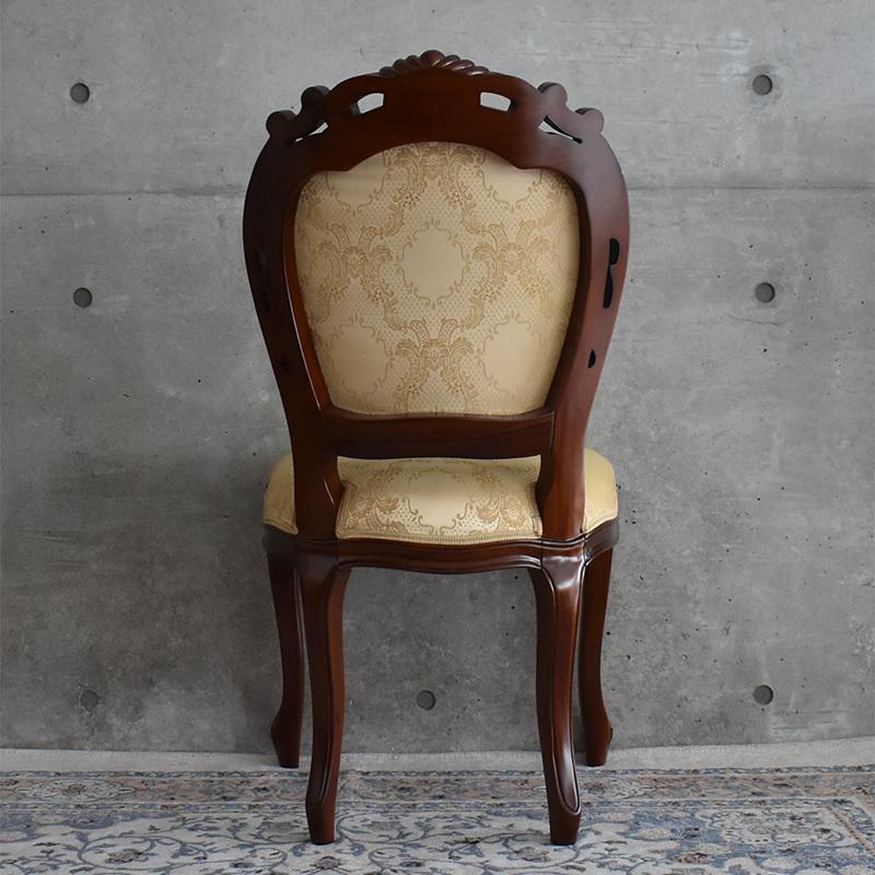 ダイニングチェア 椅子 肘なし クッション おしゃれ エレガント 完成品