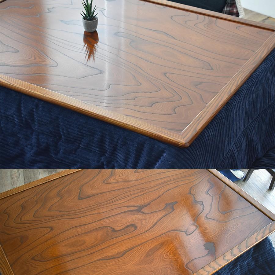 こたつ天板 のみ 正方形 90 こたつ用天板 両面仕様 リバーシブル 国産