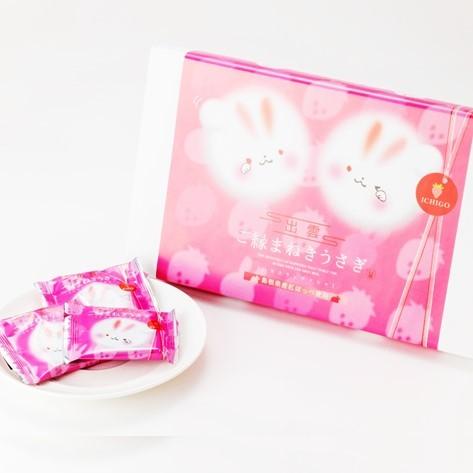 出雲ご縁まねきうさぎラングドシャ(12枚入)】みやげ山海 島根 山陰