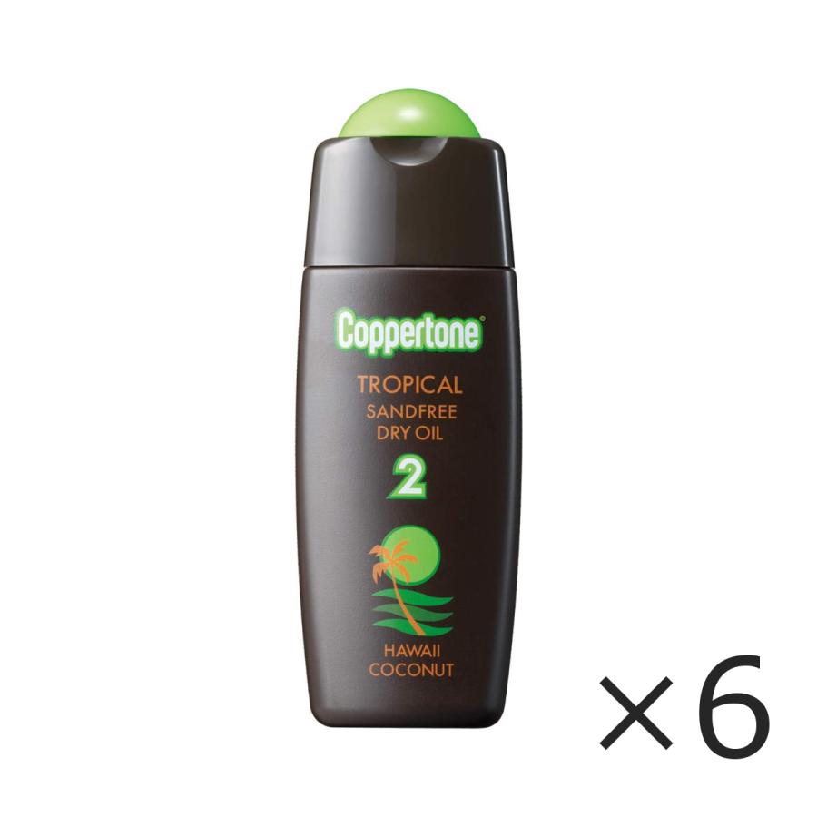 コパトーン (6本セット) サンオイル トロピカル サンドフリー ハワイ