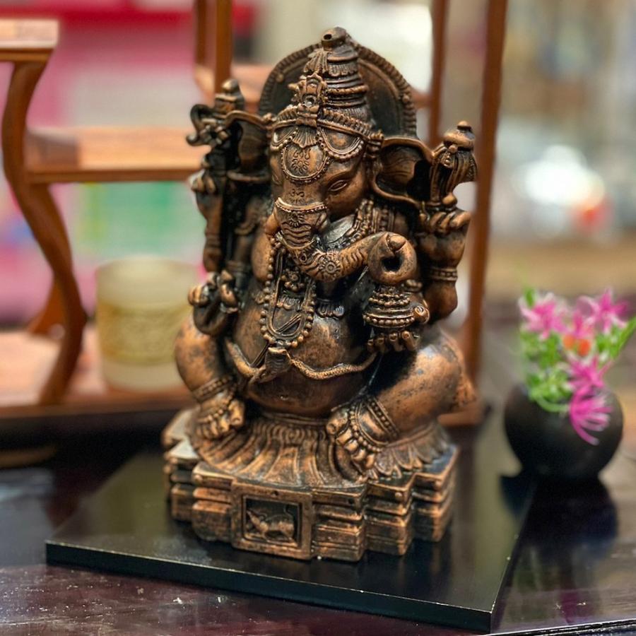 ガネーシャ インドの神様 ガネーシャの置物 置物 ガネーシャ像 夢を