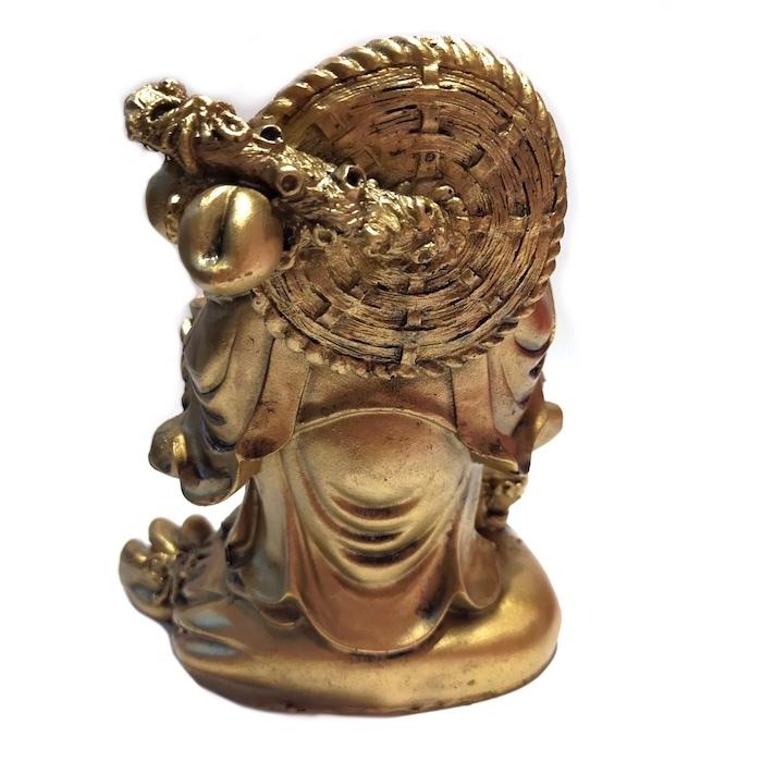 布袋尊 布袋さん 七福神 s21029-4 置き物 財運 金運 開運 商売繁盛