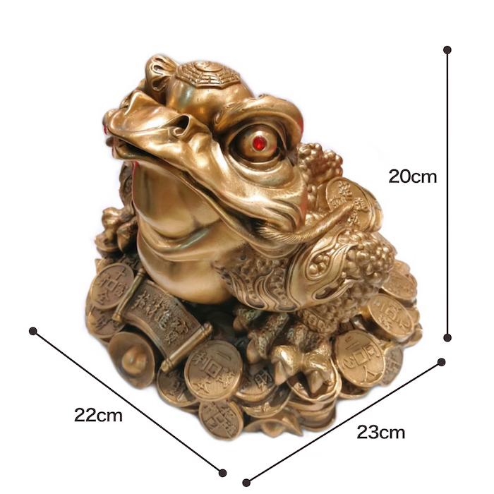 中国 広州の高価なオブジェ屋さんで購入 カエルさんの置物 中国 広州の