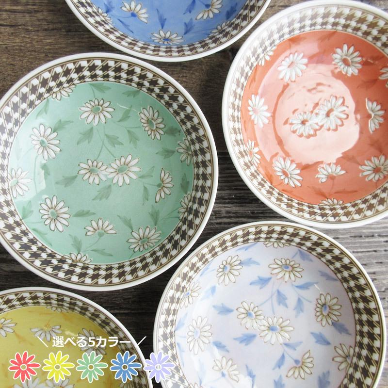 浅鉢 中鉢 17cm 和食器 日本製 取り鉢 ボウル 取り皿 煮物 / 千鳥格子