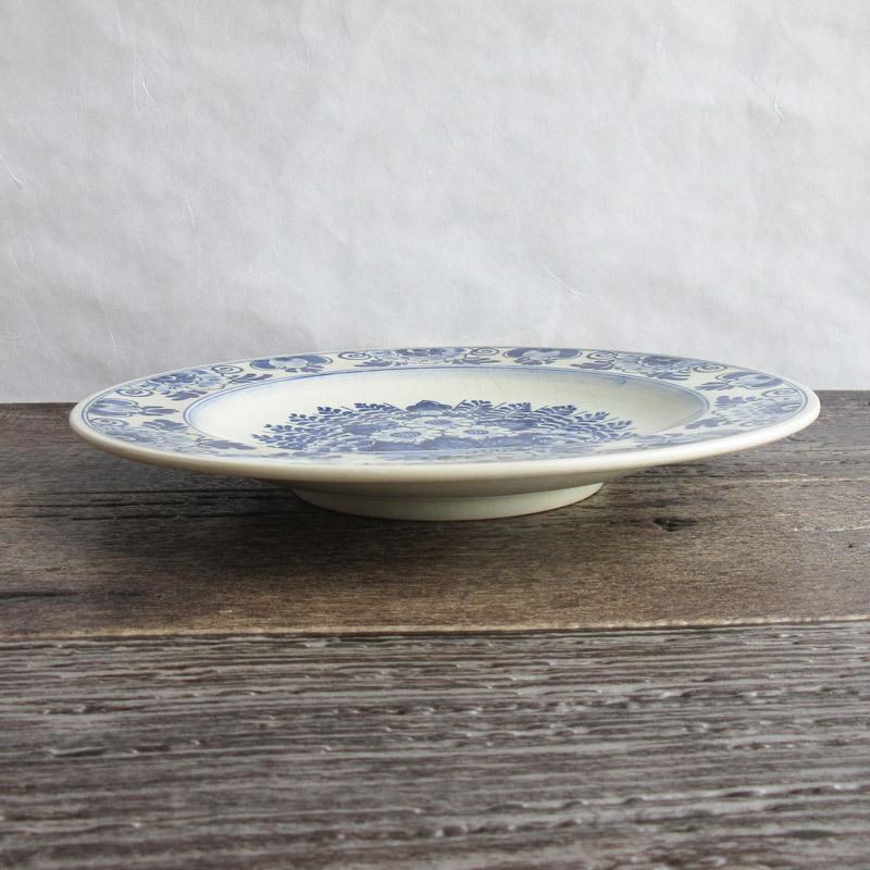 デルフト陶器 飾り皿 23.2cm / デルフト焼 オランダ デルフトブルー