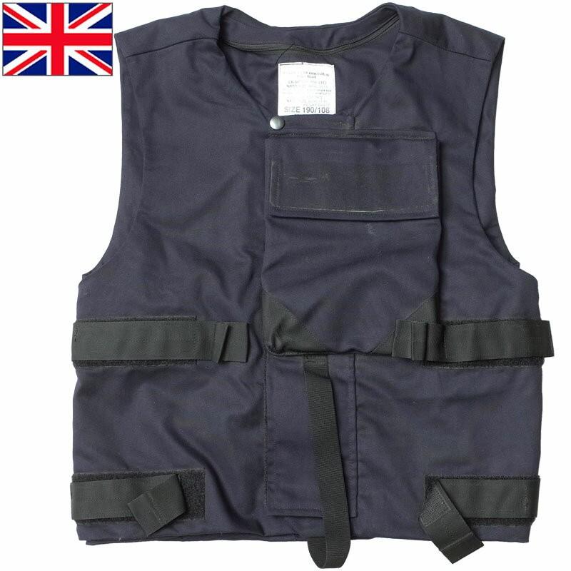 イギリス軍 Royal Navy ボディーアーマー ベスト ネイビー USED
