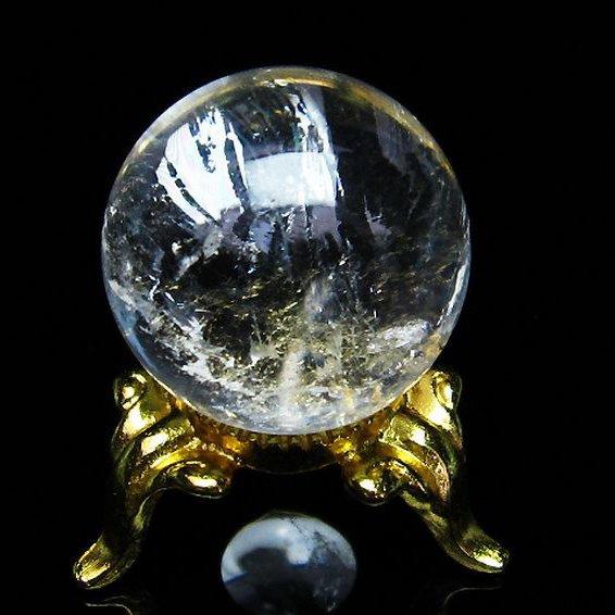 虹入り ヒマラヤ水晶 丸玉 23mm t294-4355 : 誠安天然石専門店 - 通販