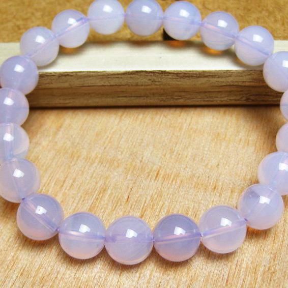 スコロライト（ラベンダークォーツ） ブレスレット 9mm t352-1535 : 誠