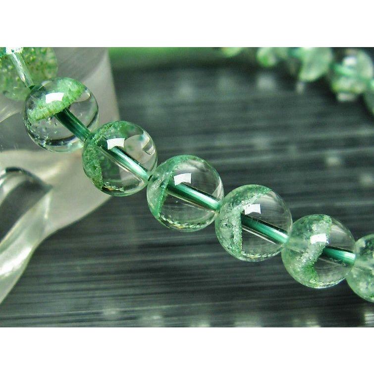 グリーンファントム ブレスレット 7mm パワーストーン 天然石 t683-825