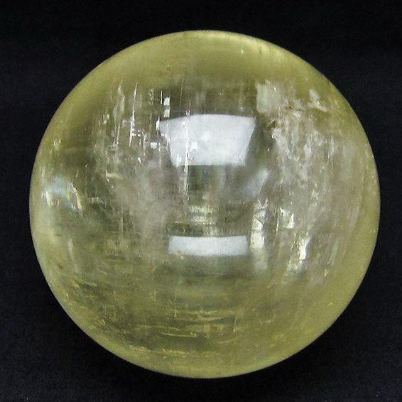 虹入り カルサイト 丸玉 77mm t758-1242 : 誠安天然石専門店 - 通販