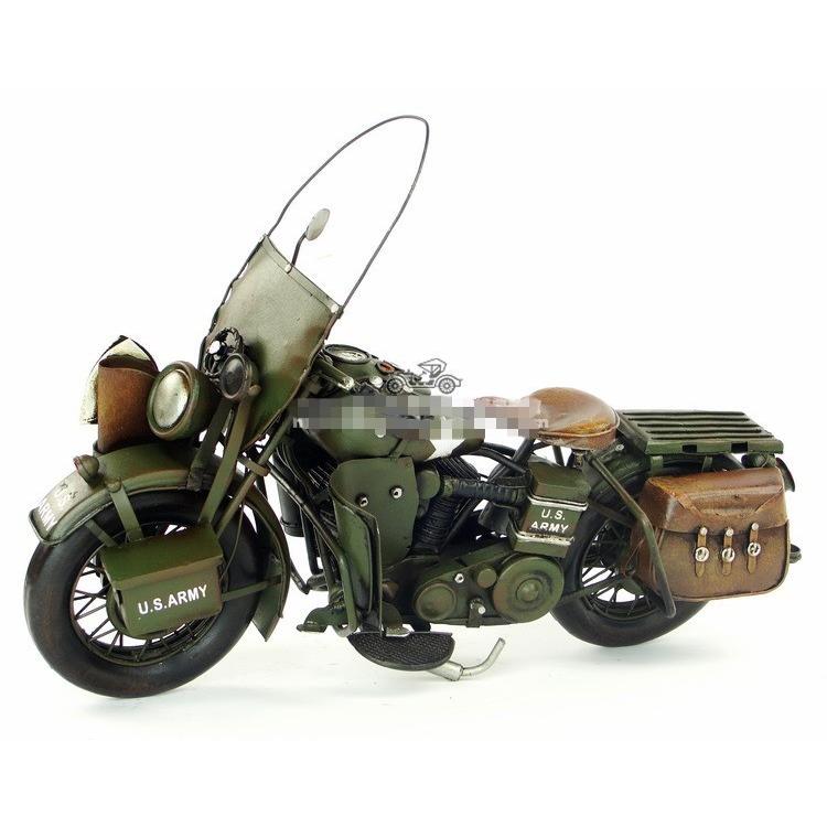 第2次大戦時 オートバイ World-War-II motorcycle レトロ ブリキ製