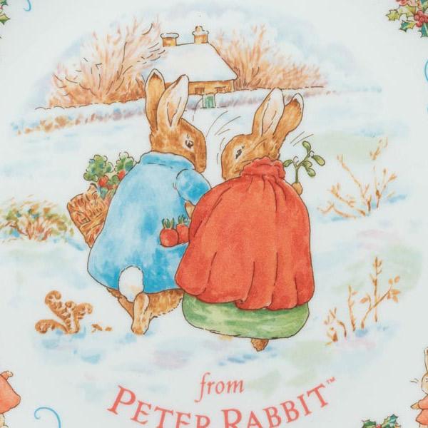 WEDGWOOD（ウェッジウッド） ピーターラビット クリスマスプレート