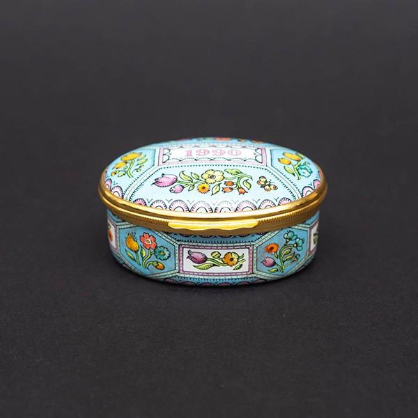 HALCYON DAYS ハルシオンデイズ エナメルボックス 『A Year to