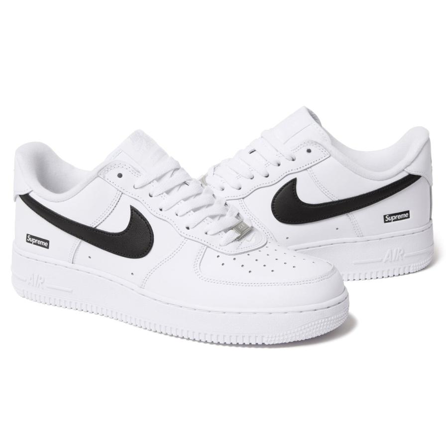 エア フォース 1 25FW Supreme NIKE AIR FORCE LOW SP WHITE/BLACK