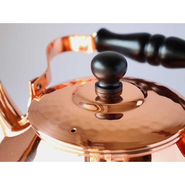 COPPER100 銅製やかん 2.0L 木製ハンドル : 雑貨のお店セレクト