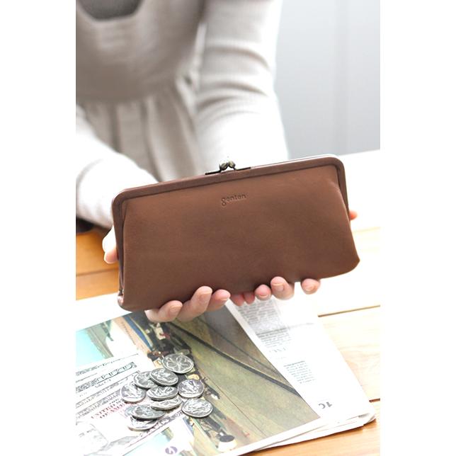 genten（ゲンテン） G soft Gソフト がま口長財布 40704 : こだわりの
