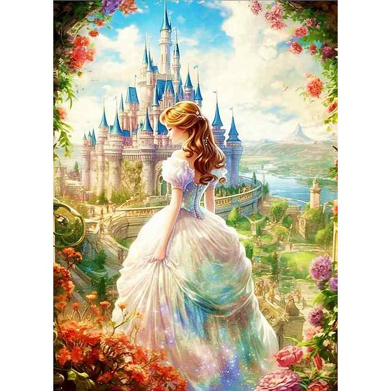 ダイヤモンドアート キット 四角ビーズ プリンセスの帰還 Secret Lady