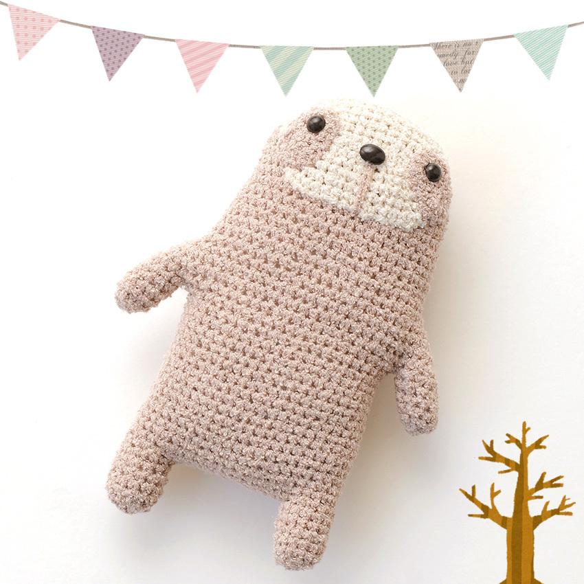 ハマナカ ナマケモノの編みぐるみ | あみぐるみキット 編みぐるみ あみ