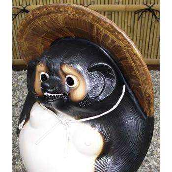 信楽焼 30号福狸 たぬき タヌキ 開運 縁起物 可愛い 陶器 商売繁盛