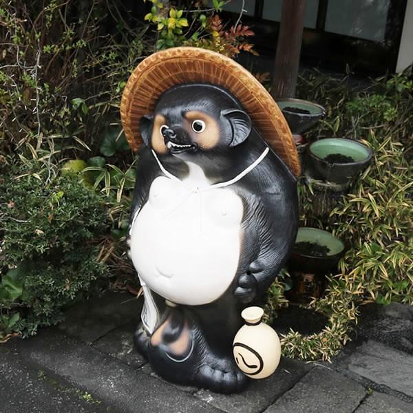 信楽焼 50号福狸 たぬき タヌキ 開運 縁起物 可愛い 陶器 商売繁盛