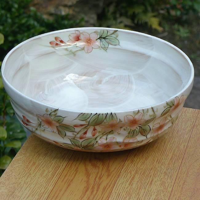 京焼 清水焼 白掛しだれ桜6寸鉢 陶あん : 松韻堂 Yahoo!店 - 通販