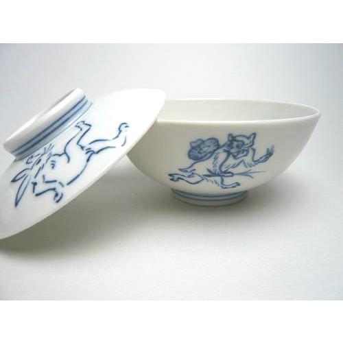 京焼 清水焼 鳥獣戯画孫茶碗蓋付き b柄 : 松韻堂 Yahoo!店 - 通販
