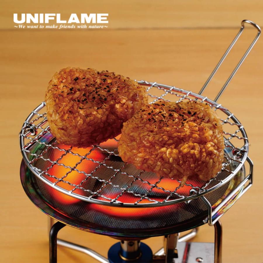 UNIFLAME（ユニフレーム） ミニロースター 焼き網 アウトドア調理器具
