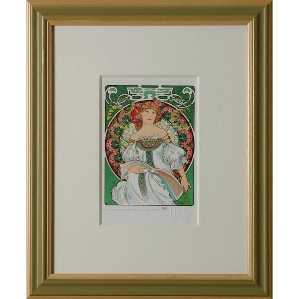 アルフォンス・ミュシャ リトグラフ（リクリエーション版）夢想