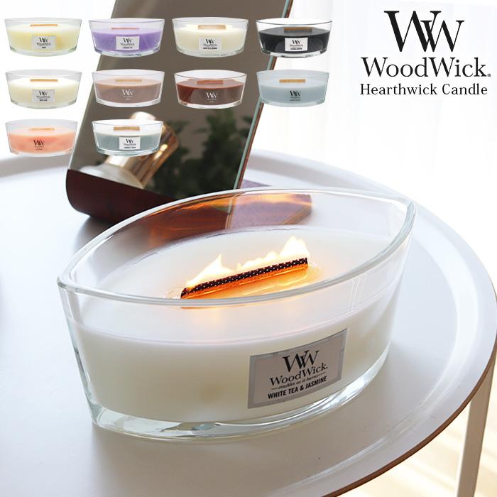 WoodWick（ウッドウィック） アロマキャンドル ハースウィック