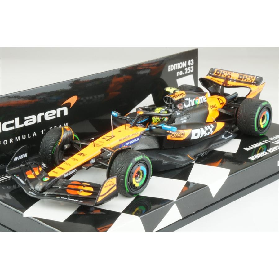 ミニチャンプス 1/43 マクラーレン MCL39 No.4 2025 F1 オーストラリア