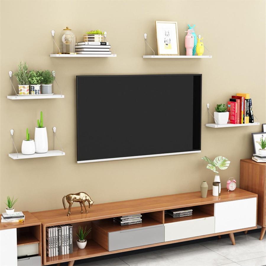 ウォールシェルフ アイアン 賃貸 取り付け アンティーク コーナー DIY