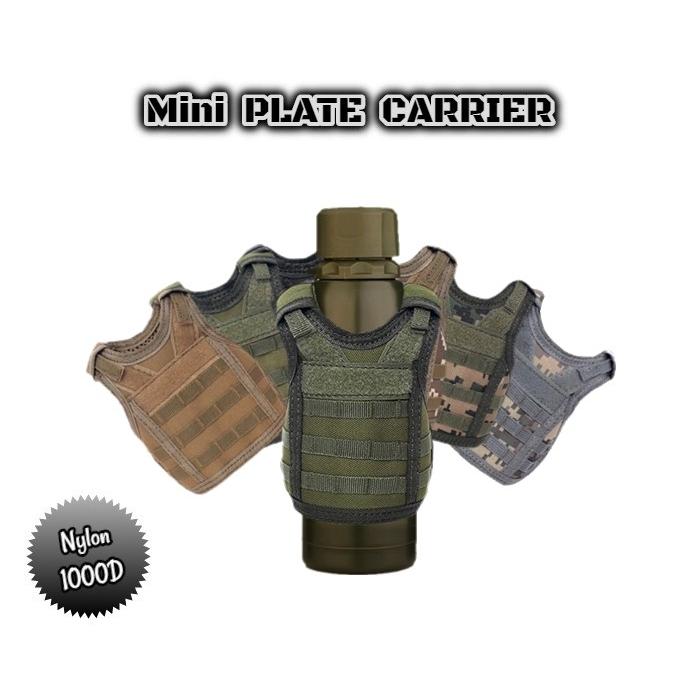 ミニ プレートキャリア 全6色 MOLLE SPC ボトルカバー プレキャリ