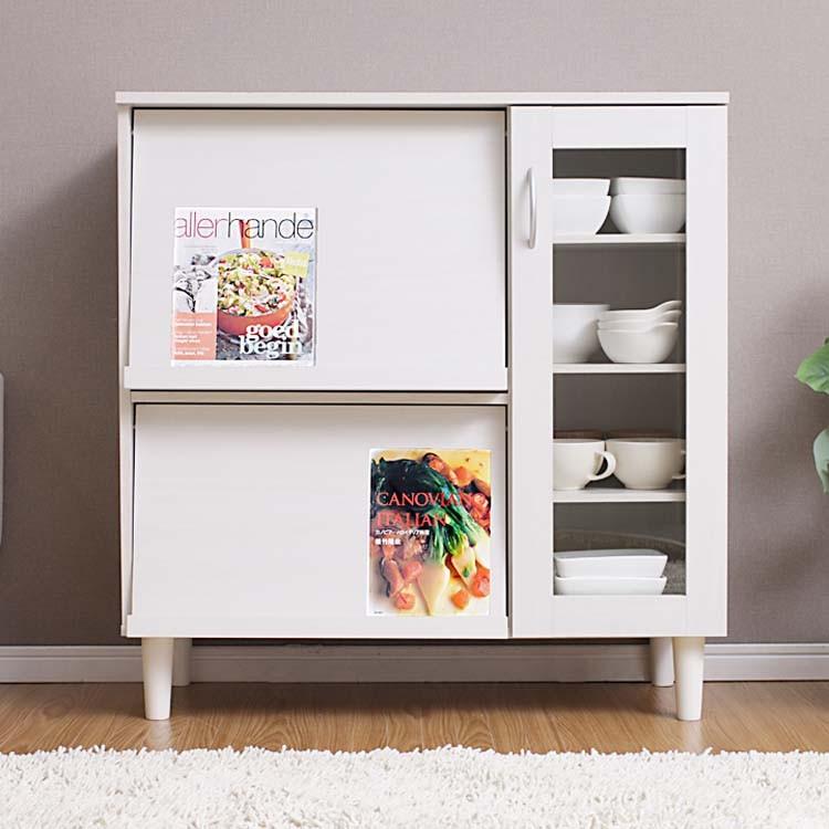 IRIS OHYAMA（アイリスオーヤマ） キッチン収納 キャビネット 食器棚