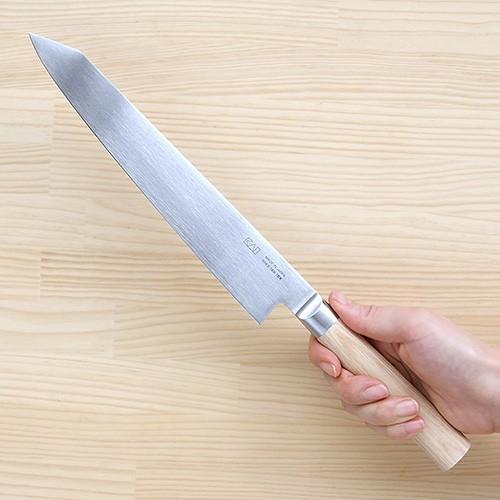 貝印 包丁 kai House 橋本幹造 両刃包丁 刺身 : plywood - 通販