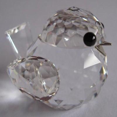SWAROVSKI（スワロフスキー） Swarovski 1988年 廃盤品 置物 鳥 スズメ