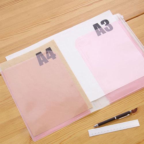 ディズニープリンセス クリアファイル A4 6P+ファスナーポケット付き