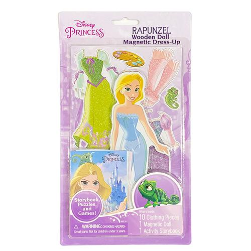 ラプンツェル 木製 マグネット 着せ替え セット 17578 ディズニー