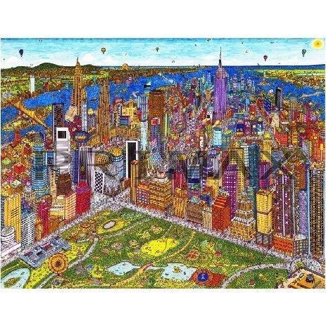 ニューヨーク デイタイム/ヨハン・ペラトーネル(デジタルアート